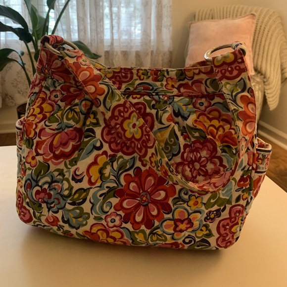 Vera Bradley Hope Garden Shoulder Tote - Picture 3 of 10